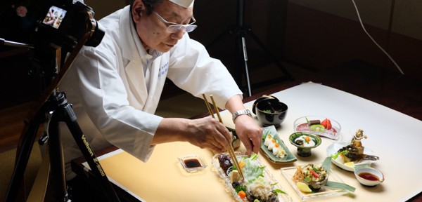 ふく料理季節料理・旬楽館・鮑とオコゼ