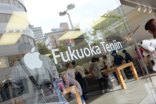 Apple Fukuoka Tenjin・iPhone 6s Plus・一蘭