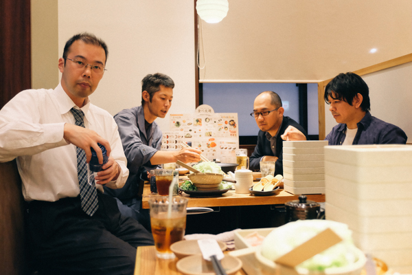 平山山七送別会