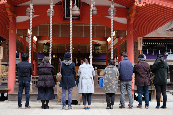 生野神社・長門一宮　住吉神社・赤間神宮・桃太郎本店・下関酒造株式会社・酒庵「空」