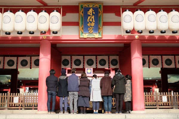 生野神社・長門一宮　住吉神社・赤間神宮・桃太郎本店・下関酒造株式会社・酒庵「空」