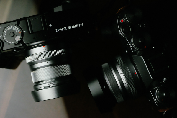 XF23mmF2 R WR・XF23mmF1.4 R・XF35mmF2 R WR・XF35mmF1.4 R・FUJIFILM X100T・FUJIFILM X-Pro2