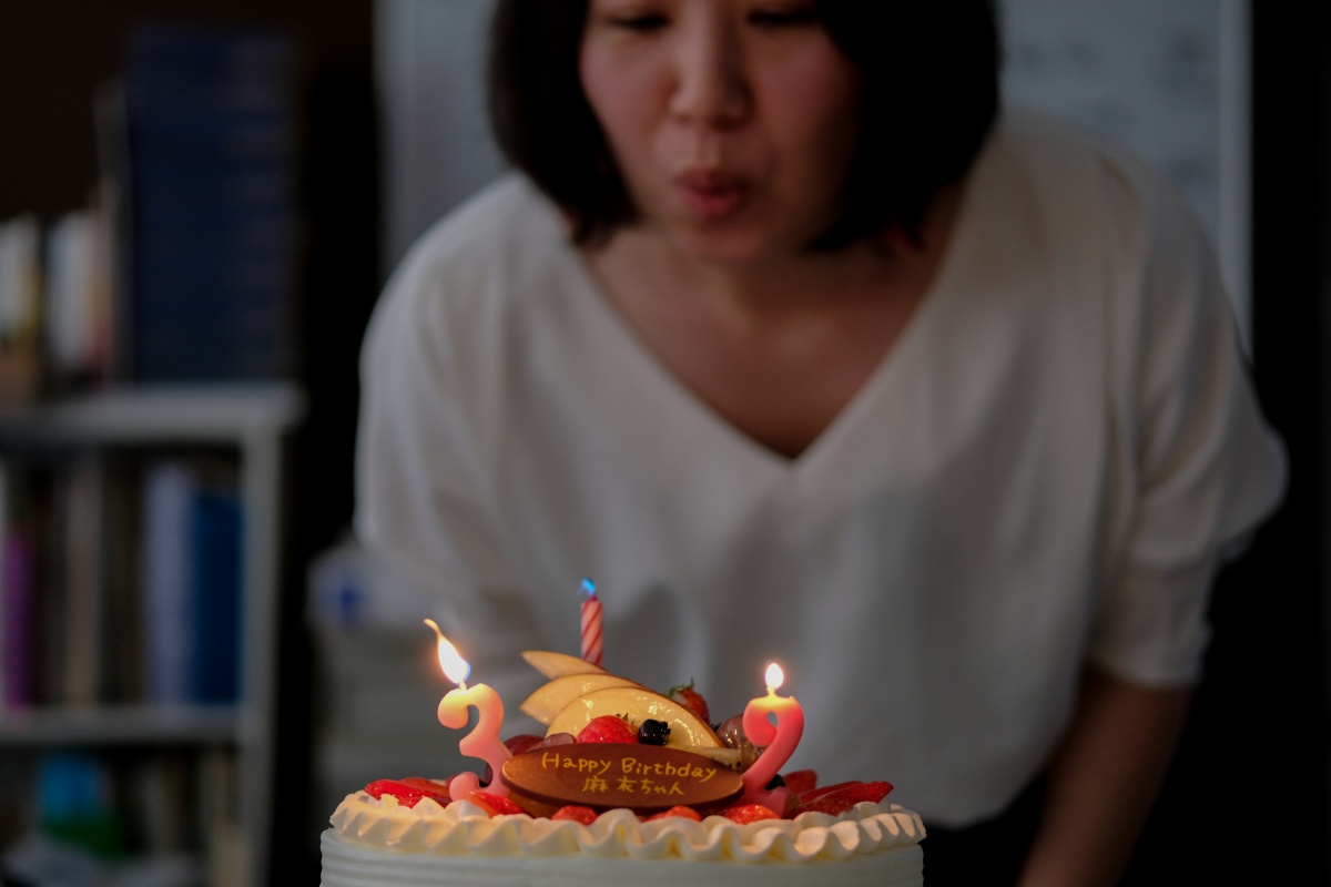 新人建築デザインアシスタント藤井（ま）お誕生日おめでとう！