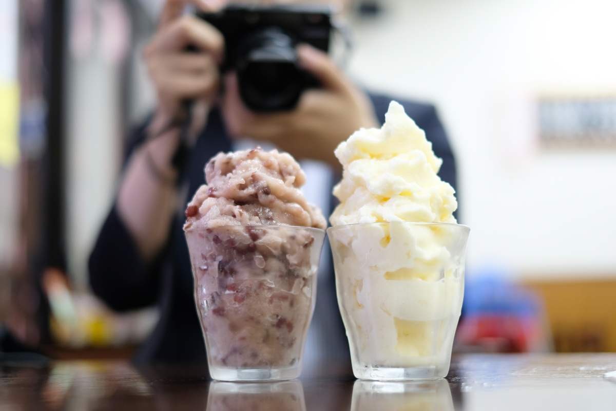 下関のソールフード！唐戸商店街にある「桃太郎」のミルクセーキと氷ぜんざい！
