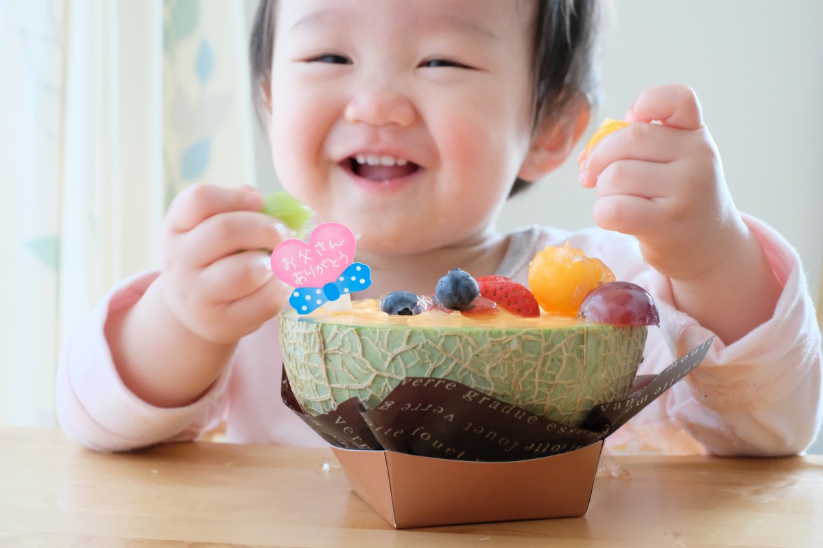 セルフで自腹の父の日ラストは菓子工房na.nanさんのメロンボール父の日バージョン！でも食べるのは結局（笑）