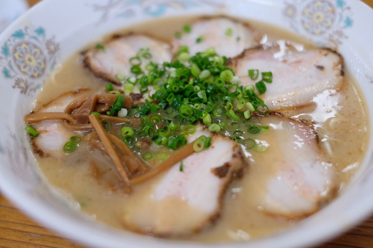 下関で一番美味いと評判の「ラーメン楽」に初入店！