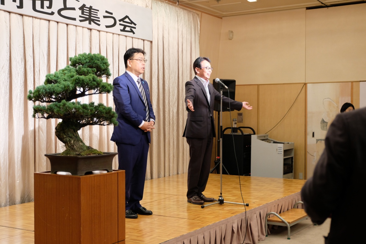 山口県議会議員・たかせ利也と集う会