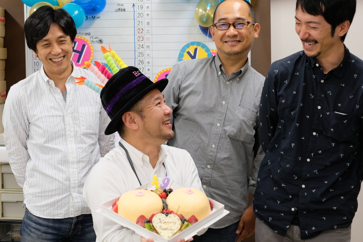 沢山の人たちに支えられて49歳の誕生日を迎えることが出来ました。今まで培ってきたデザインのヒキダシで繁盛店をどんどんつくります！