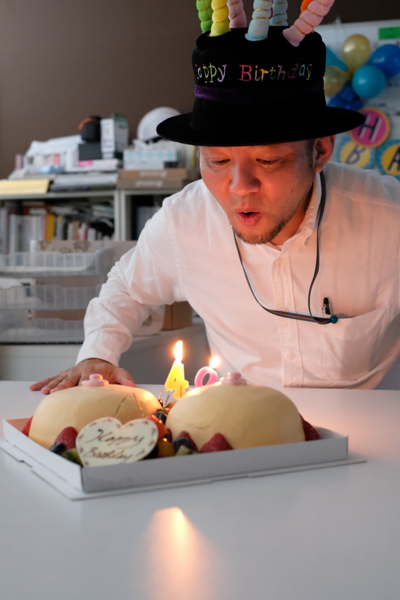 沢山の人たちに支えられて49歳の誕生日を迎えることが出来ました。今まで培ってきたデザインのヒキダシで繁盛店をどんどんつくります！