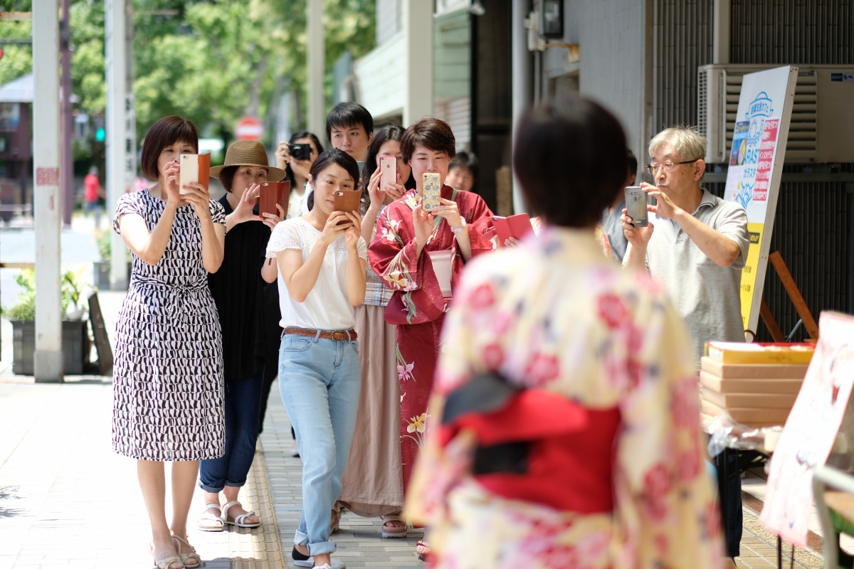 第二回「唐戸女子まつり」スマホで撮れるおいしい写真教室で師匠させて頂きました！