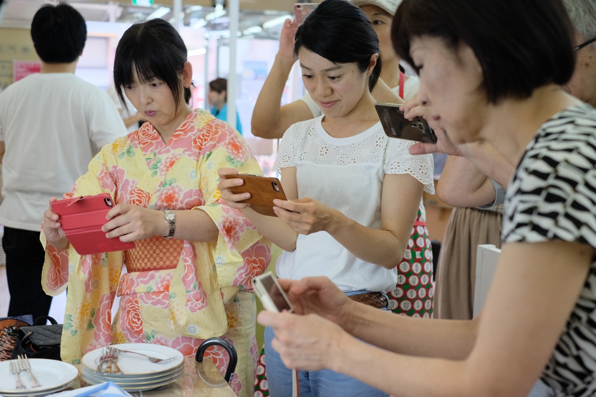 第二回「唐戸女子まつり」スマホで撮れるおいしい写真教室で師匠させて頂きました！