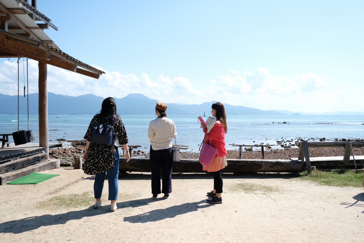 第一回 同じ釜のメシを食う「なかま旅・糸島編」Vol.2（またいちの塩・工房とったん・ヤシの木ブランコ・ざうお本店）