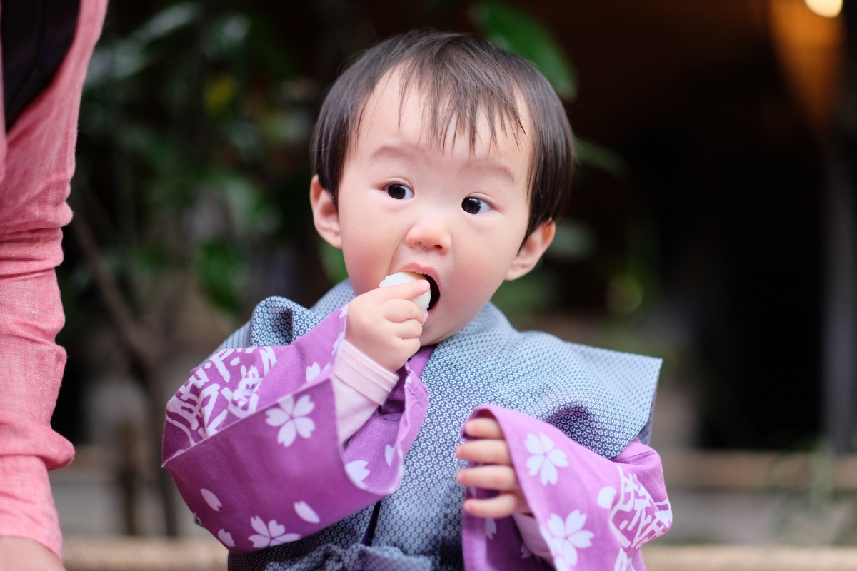 「パパと姫ちゃん日記」第二話　黒川温泉郷内を小さい浴衣で散策中