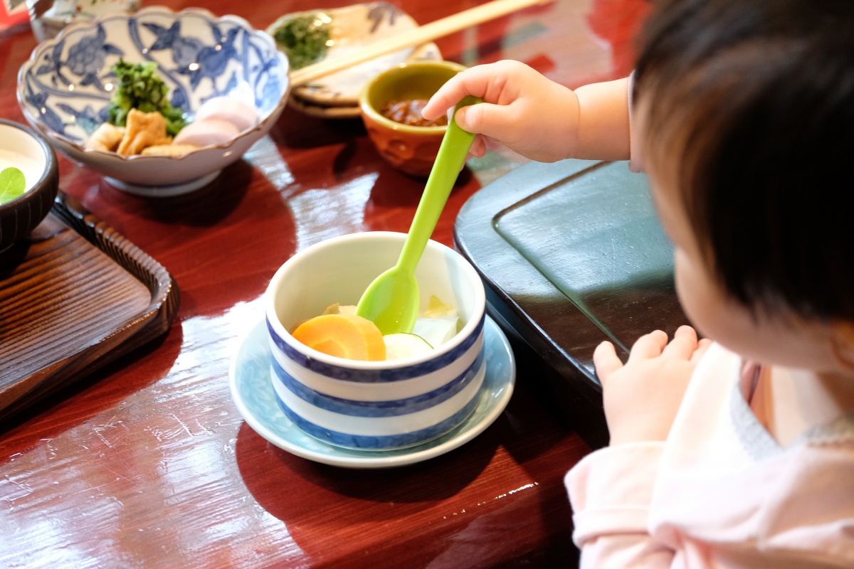 「パパと姫ちゃん日記」第二話　黒川温泉郷内を小さい浴衣で散策中