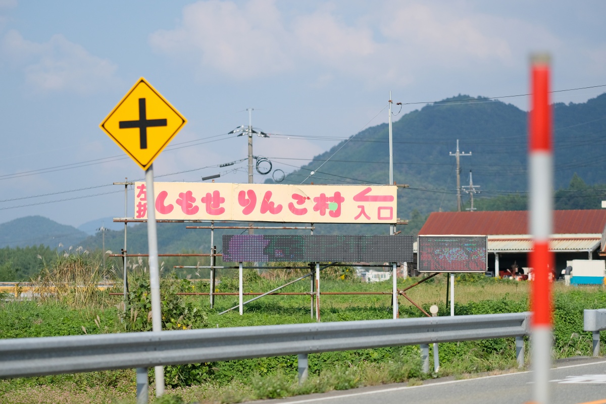 りんご大好きな姫ちゃんが「しもせりんご村」で初めてのりんご狩り