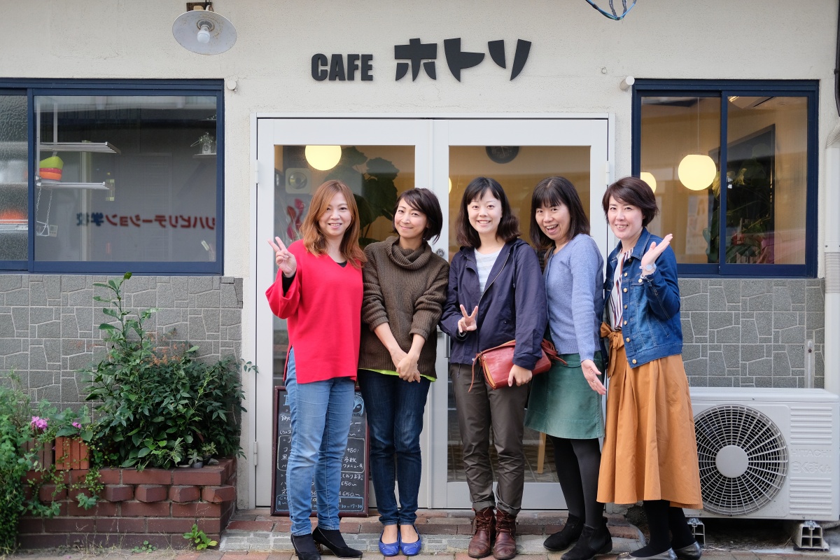 韓国つながりでカフェタイムは「CAFEホトリ」さんへ！山口県インバウンドサポートプロジェクト！