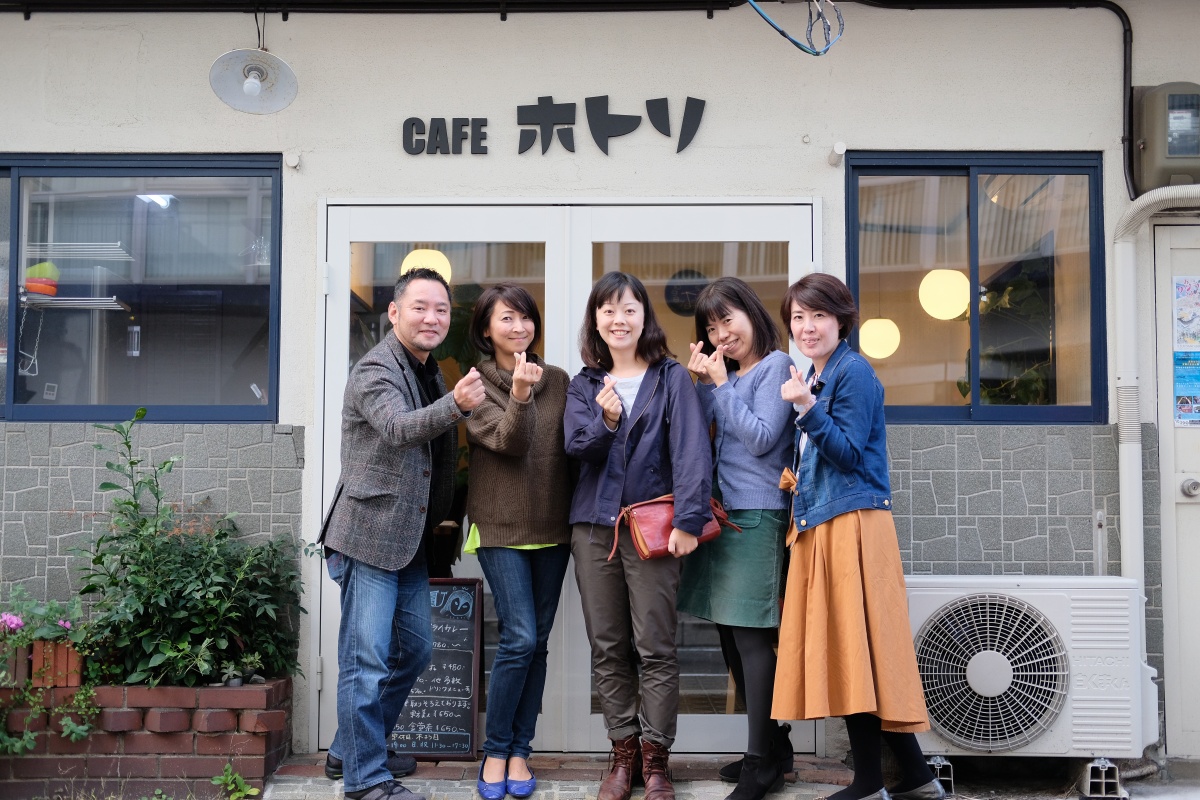 韓国つながりでカフェタイムは「CAFEホトリ」さんへ！山口県インバウンドサポートプロジェクト！