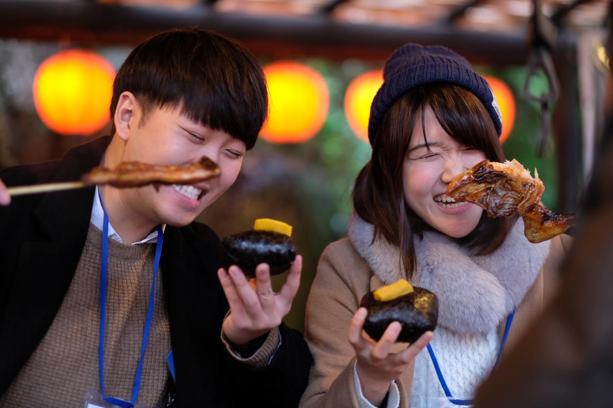 下関市立大学韓国人留学生の우종호（ウ ジョンホ）くんと山大学・優紀ちゃんと山賊食って来ました！美しい雪景色に魅力的な動画撮影が出来て大満足！