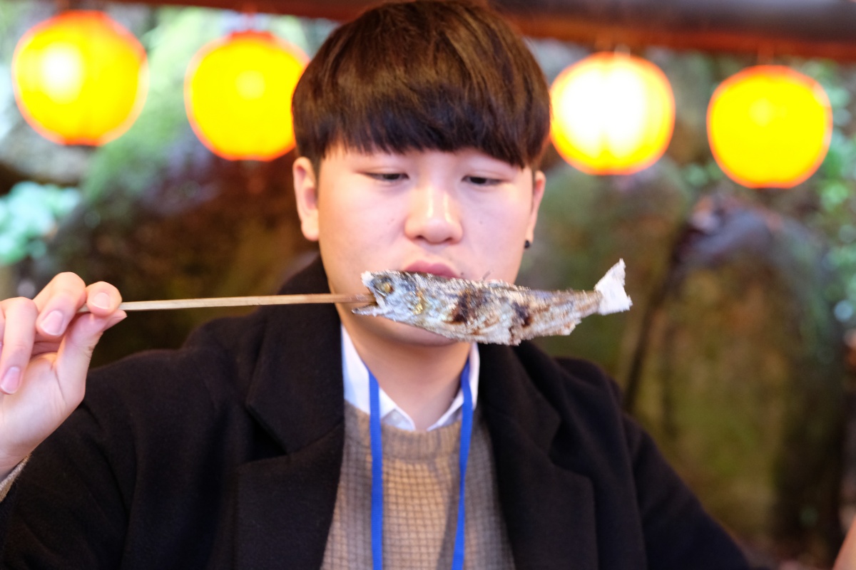 下関市立大学韓国人留学生の우종호（ウ ジョンホ）くんと山大学・優紀ちゃんと山賊食って来ました！美しい雪景色に魅力的な動画撮影が出来て大満足！