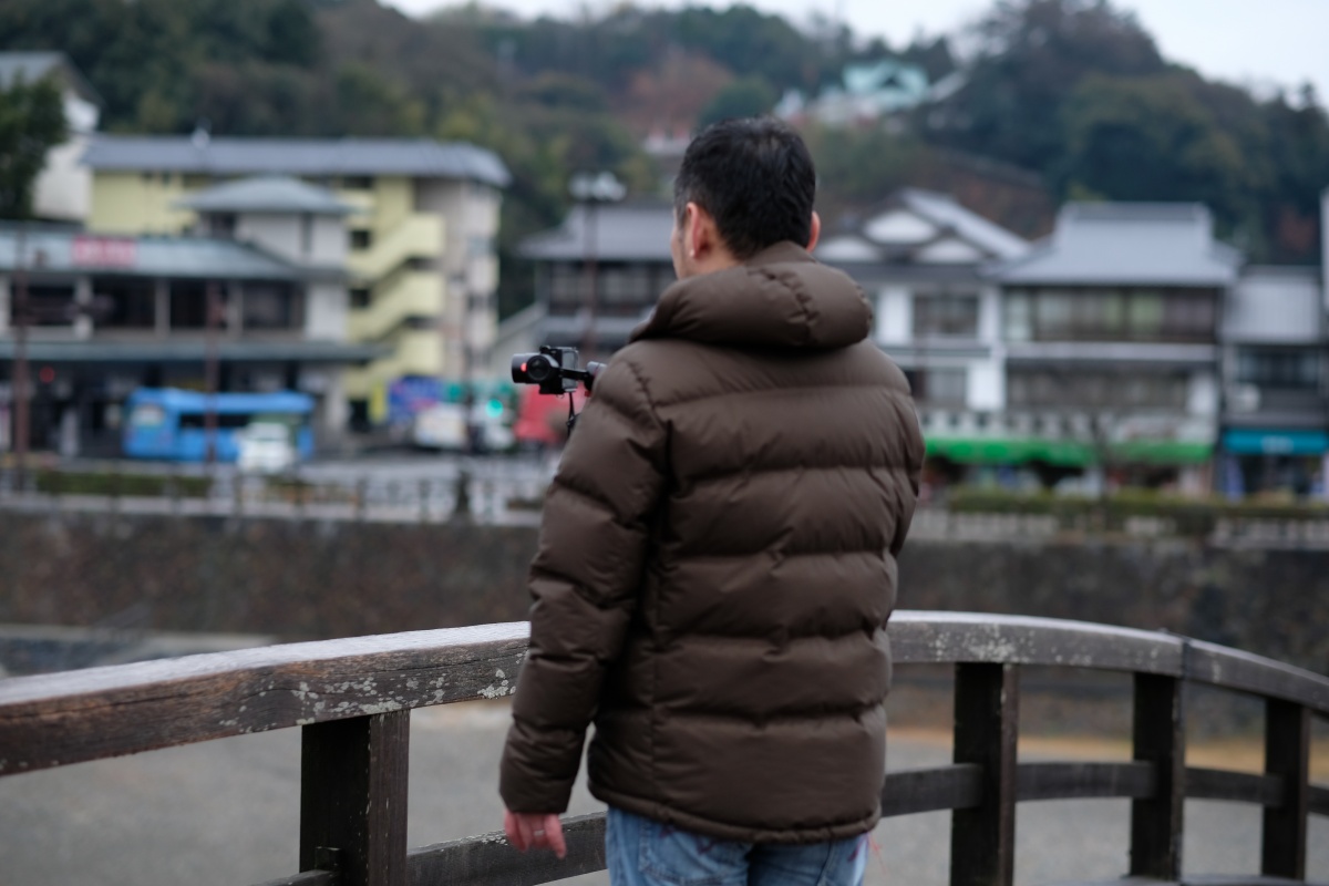 外国人観光客も多く訪れる「錦帯橋」下関市立大学韓国人留学生の우종호（ウ ジョンホ）くんと山口大学・優紀ちゃんと！臨時休業でソフトクリームが！