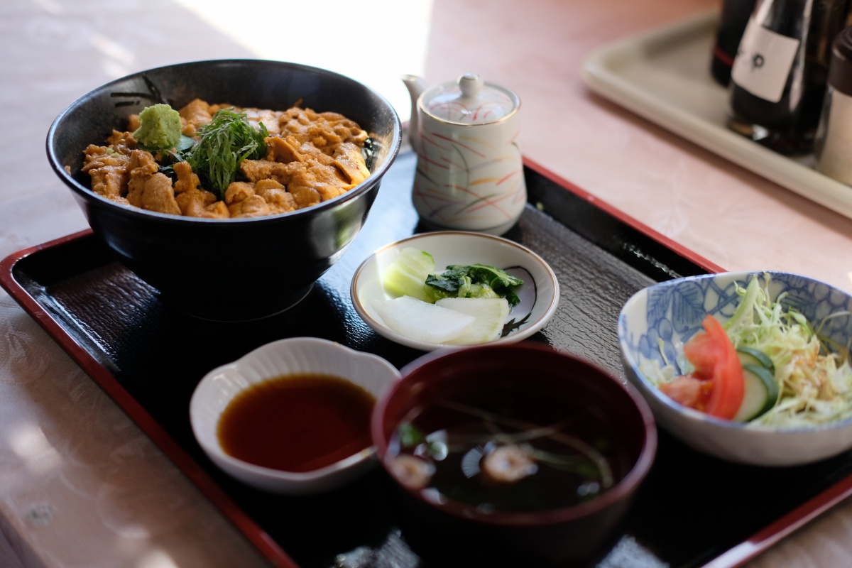 天気の良い週末にとようらブルーラインでうにずくし丼！姫ちゃんの前髪カットで可愛さ100倍！