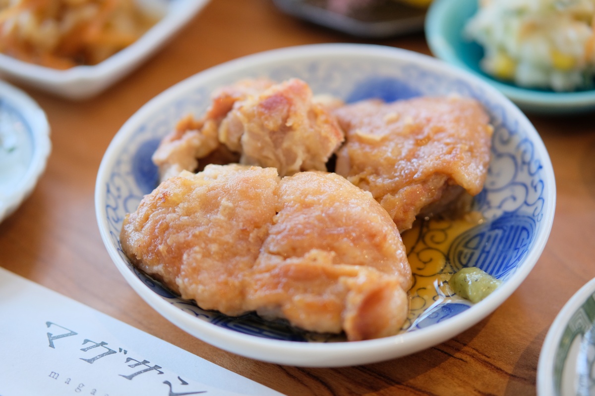 城下町長府の手みやげ屋 magasin（マガサン）で本日の豆皿定食1,500円ランチ！