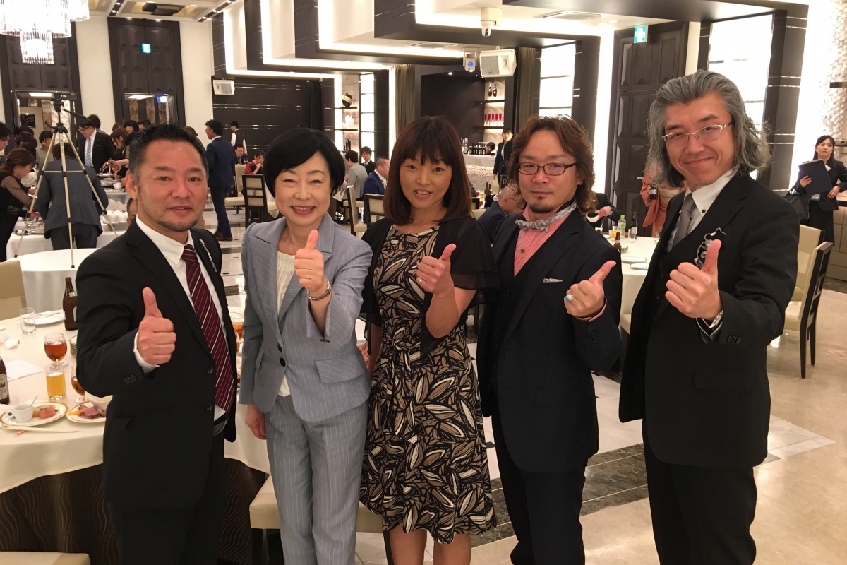 宇部市、山陽小野田市で5つの店舗を持つ「Y’s hair group」株式会社ジーマエンタープライズさんの入社式及び決起大会に参加させて頂きました！