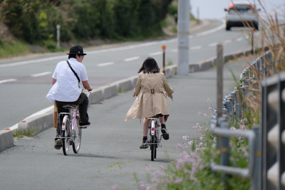 しおかぜの里角島！好評につき延長決定!!「角島サイクルフォトラリー」オリジナル角島クリアファイルプレゼント!!