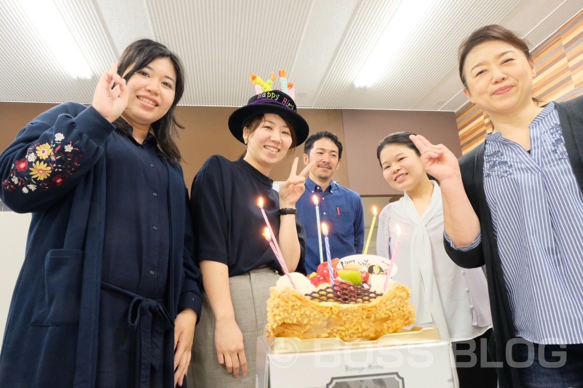 建築アシスタント藤井（ま）お誕生日おめでとう！