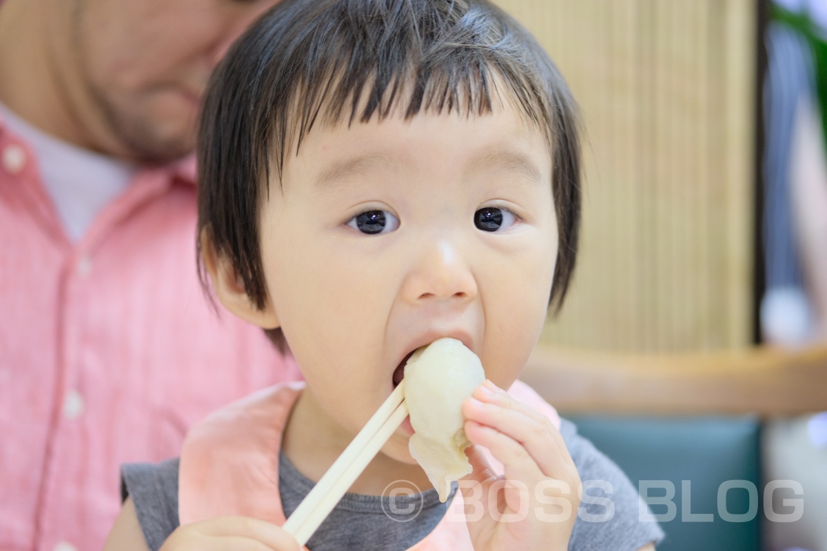 また遊びに来てね！寂しい涙の後には美味しい水餃子で元気回復！