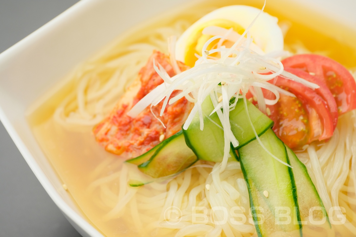 焼肉だんくの夏オススメ麺！さっぱりあっさり、焼肉の〆にもぴったりな盛岡冷麺と自家製うま辛味噌のピビン麺！