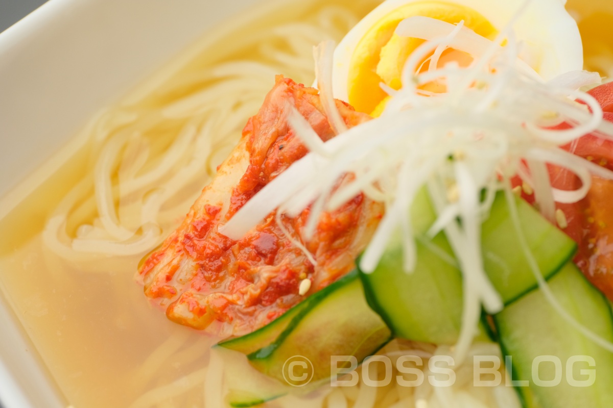 焼肉だんくの夏オススメ麺！さっぱりあっさり、焼肉の〆にもぴったりな盛岡冷麺と自家製うま辛味噌のピビン麺！