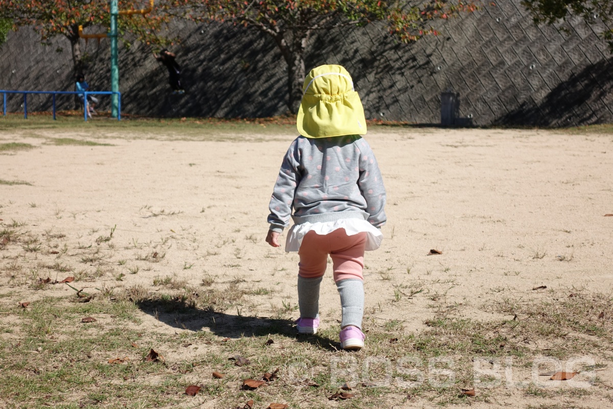 SONY DSC-RX100M5で撮る「公園で遊ぶ姫ちゃん」