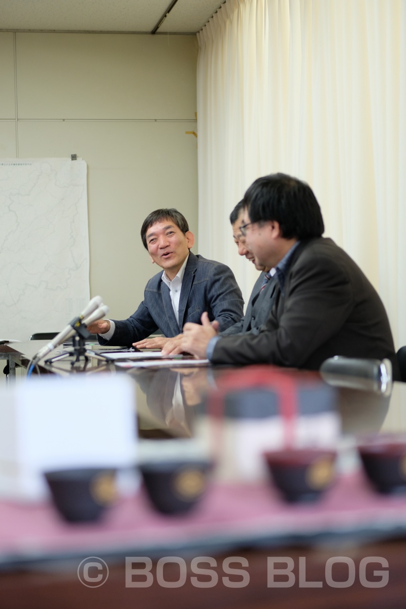 BIGプロジェクト「YASUBE PRODUCE 家紋萩焼」の記者発表を山口県庁で行いました！