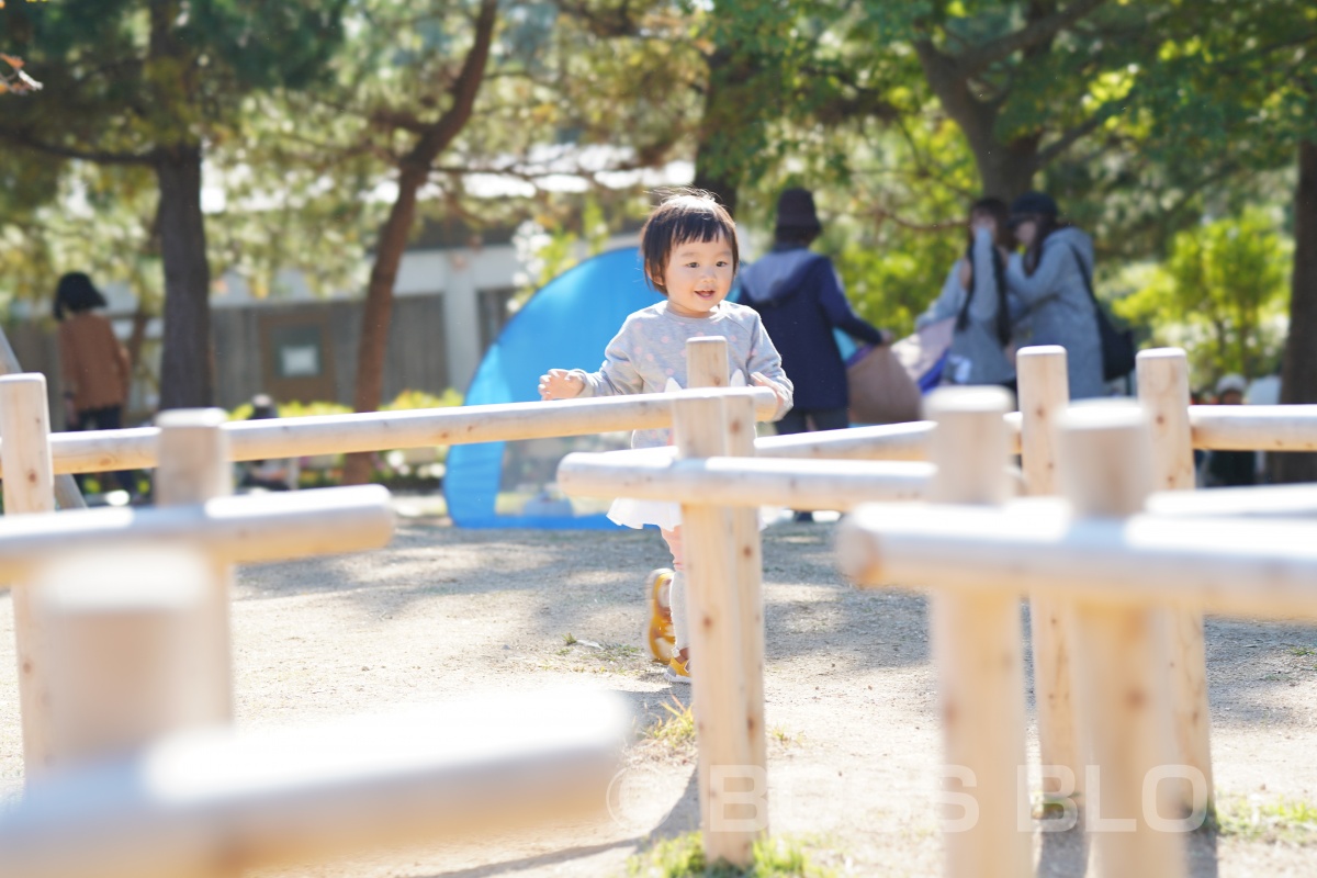 山口ゆめ花博の最終日なので手づくり弁当！おむすびはパパと姫ちゃん作（笑）を持って！