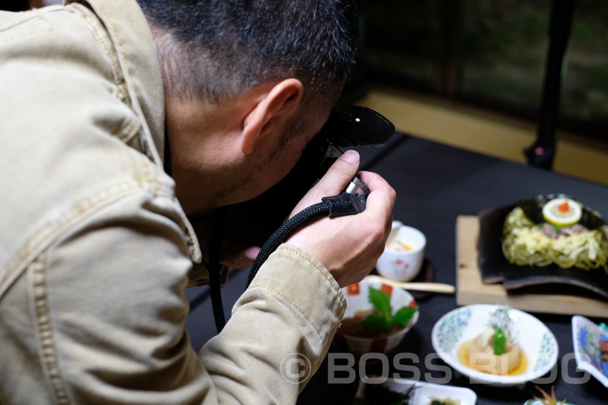 元祖瓦そばたかせの会席セットメニュー撮影中！