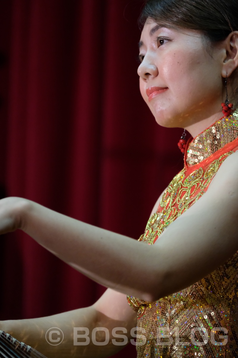 今日は下関市勤労福祉会館で行われた二胡と中国古筝のコンサート！