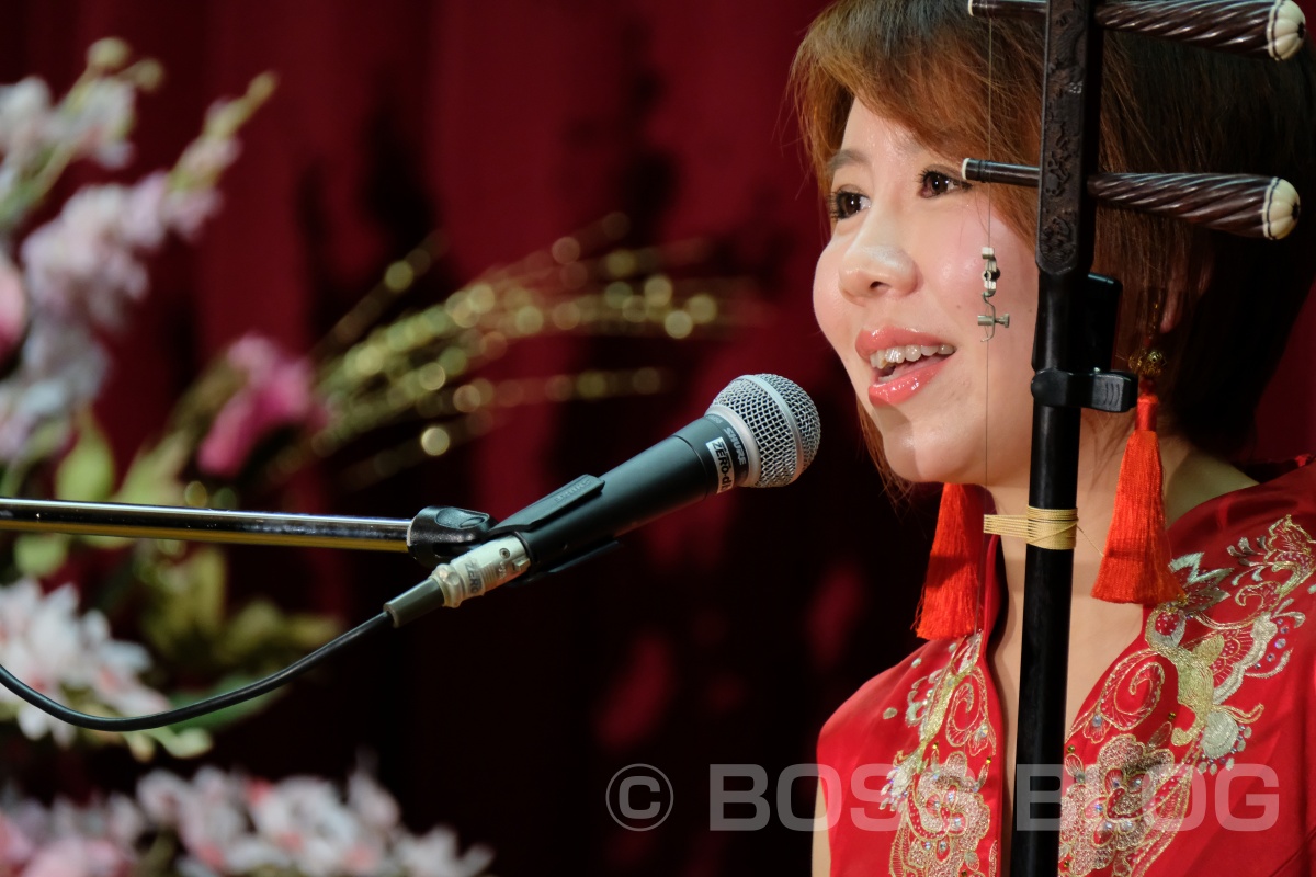 今日は下関市勤労福祉会館で行われた二胡と中国古筝のコンサート！