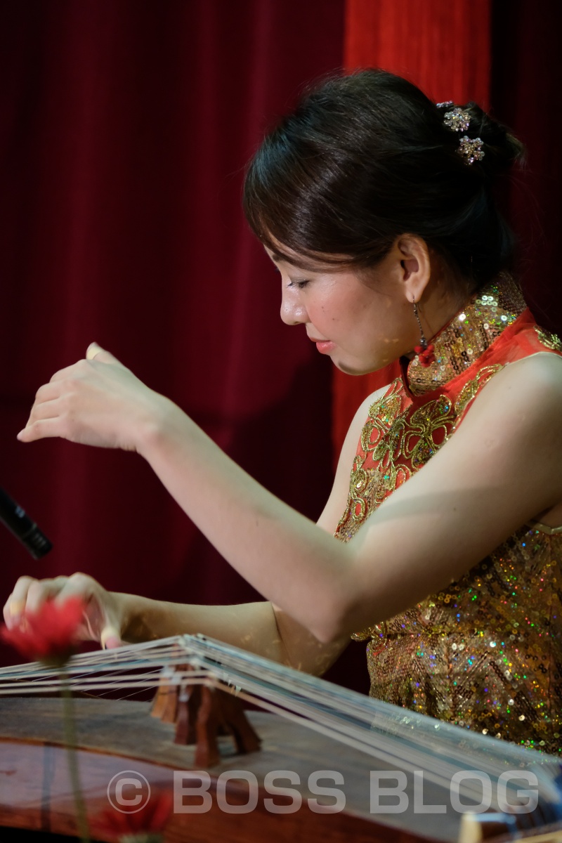 今日は下関市勤労福祉会館で行われた二胡と中国古筝のコンサート！