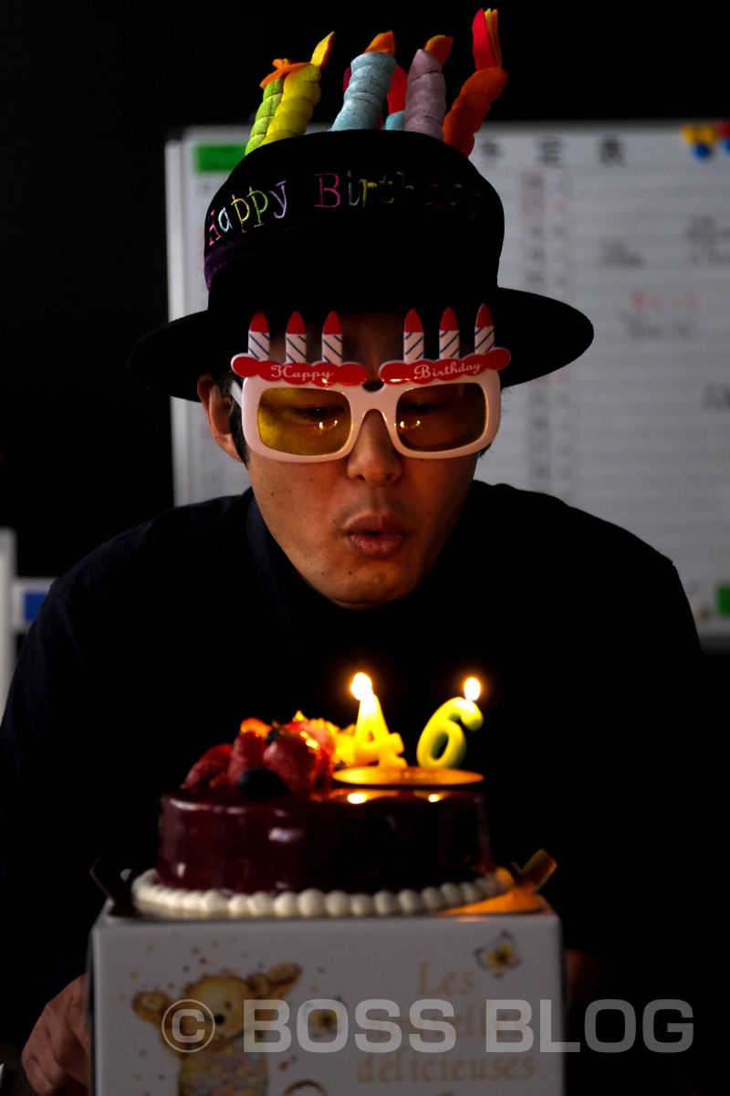 菓子工房 na.nanの誕生日ケーキ