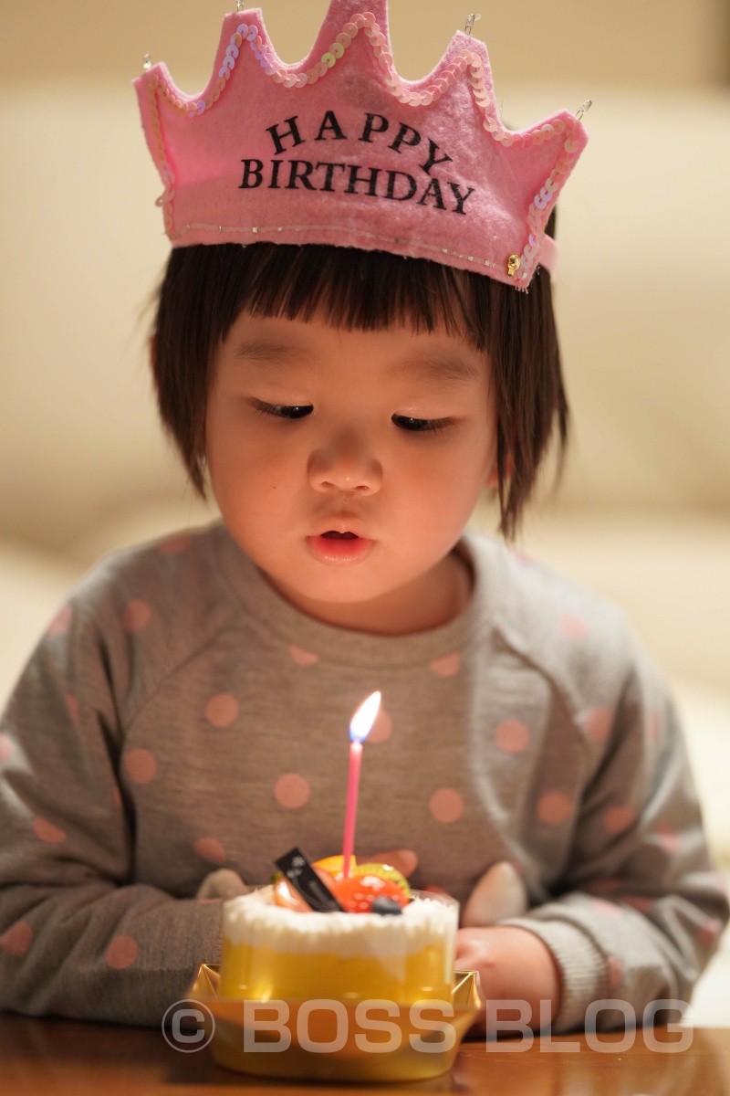 菓子工房nananの誕生日ケーキ