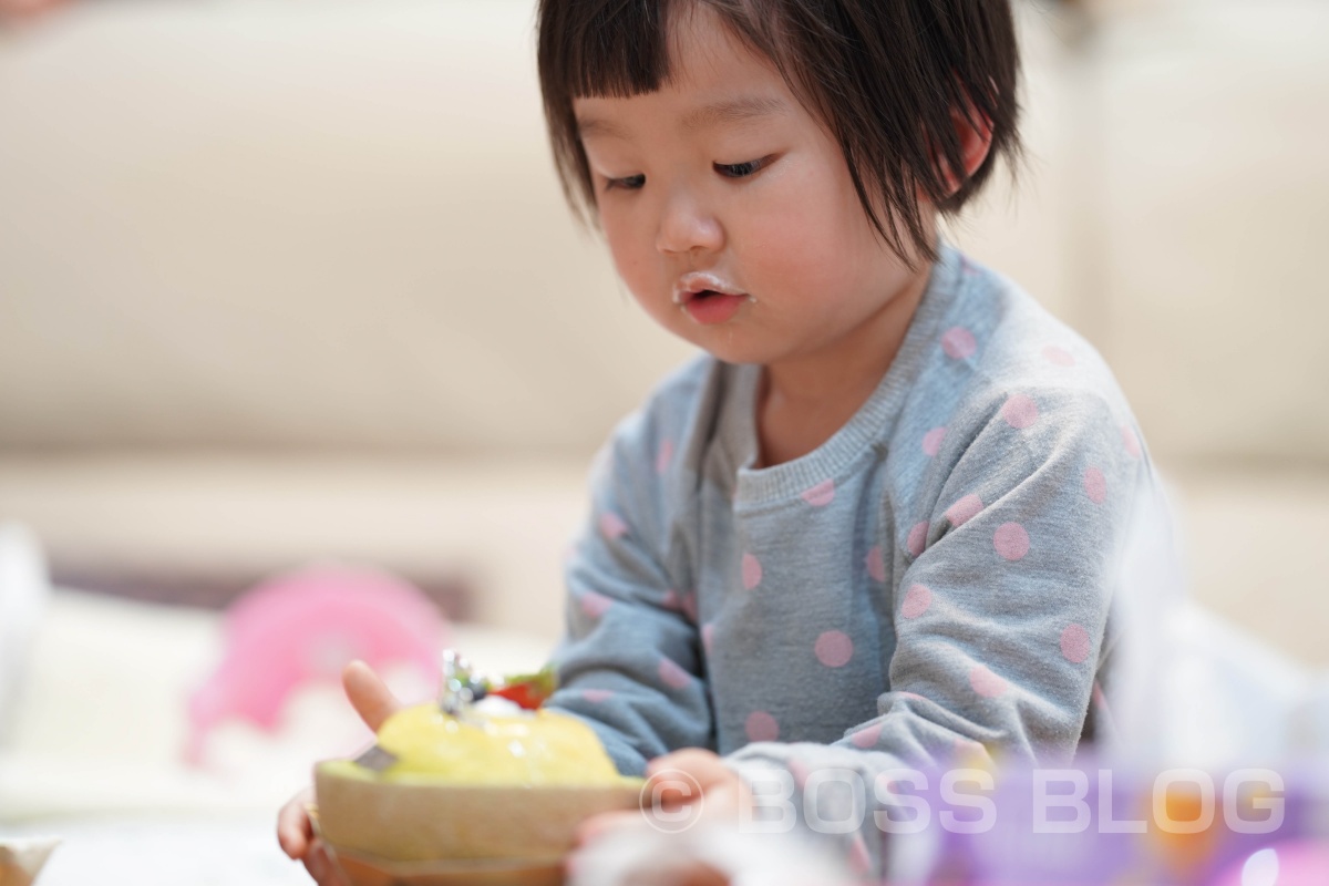 菓子工房nananの誕生日ケーキ