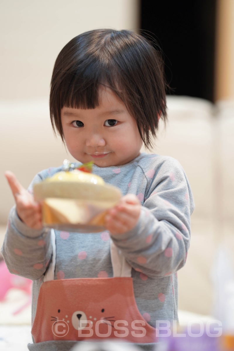 菓子工房nananの誕生日ケーキ