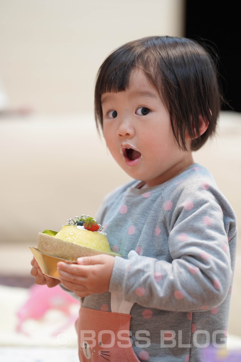 菓子工房nananの誕生日ケーキ