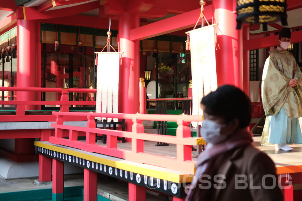 仕事始め（生野神社・赤間神宮・住吉神社）・桃太郎・今年の抱負（色紙）