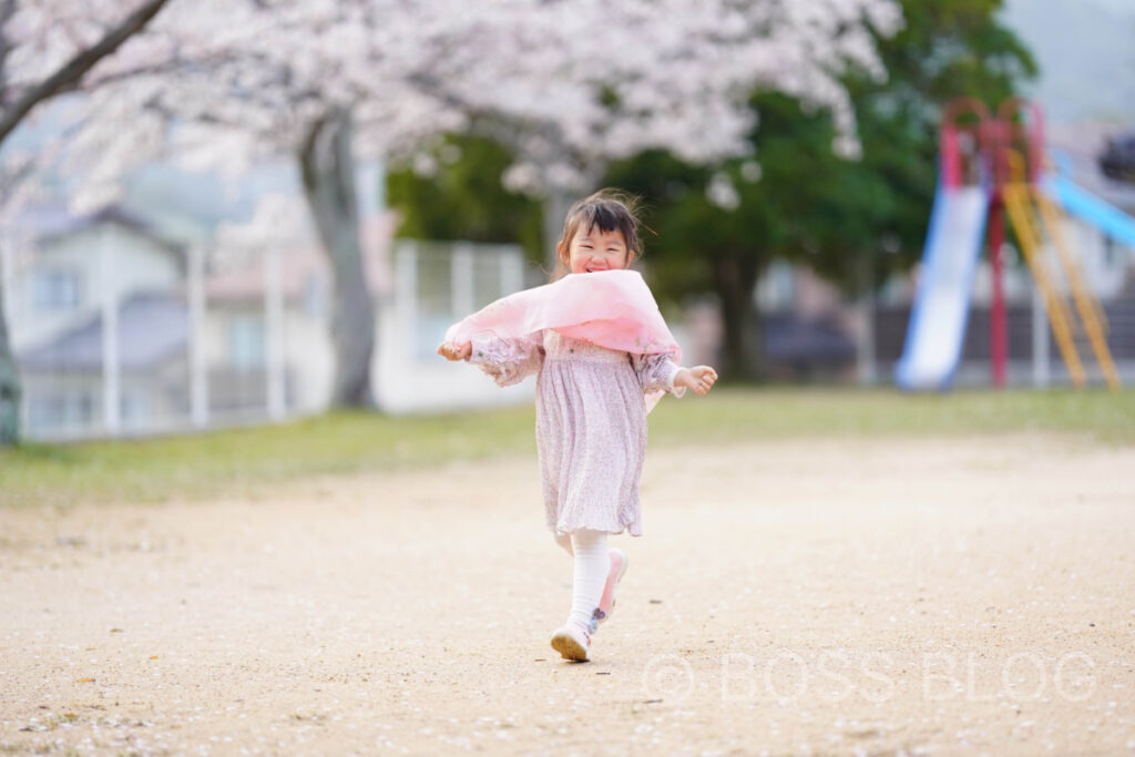 姫ちゃんと桜デート