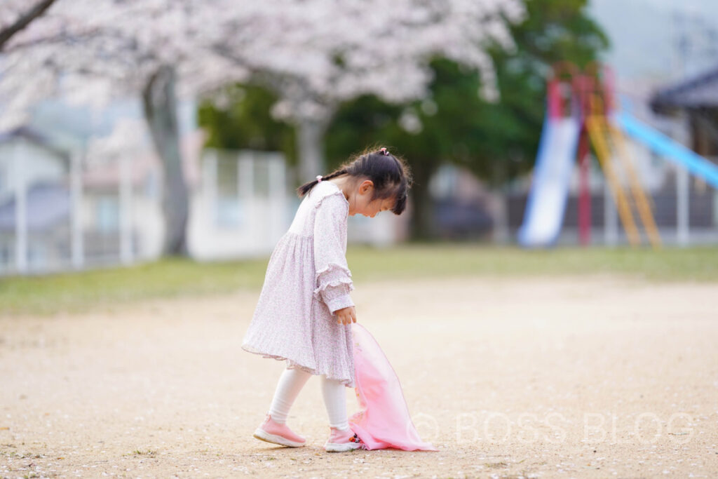 姫ちゃんと桜デート