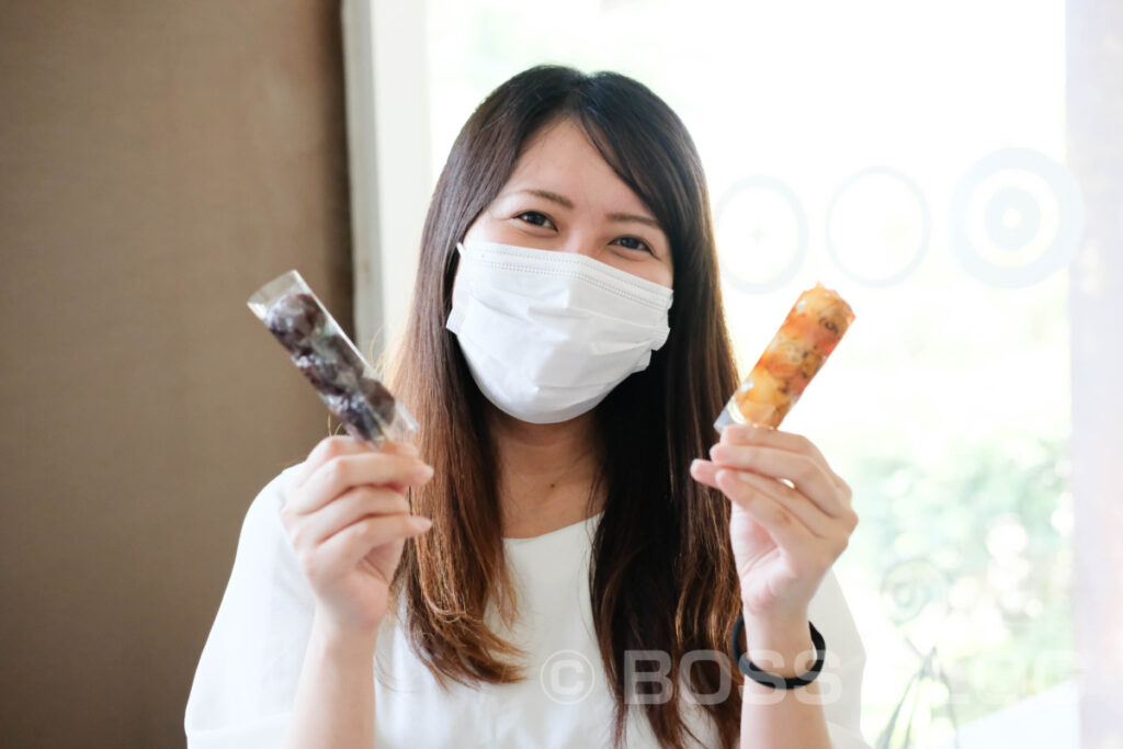 下関市豊浦町川棚ネオ和菓子屋「しかしわがし」・なすび食堂