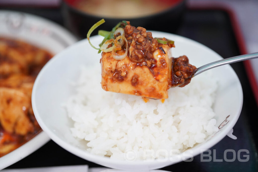 王司PAの麻婆豆腐