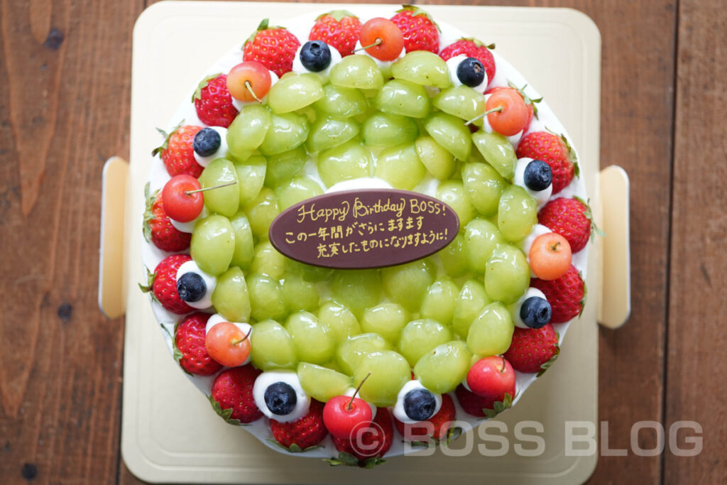 BOSSの誕生日